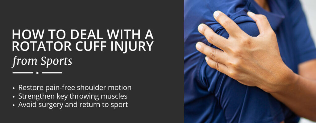 How to Deal with a Rotator Cuff Injury from Sports