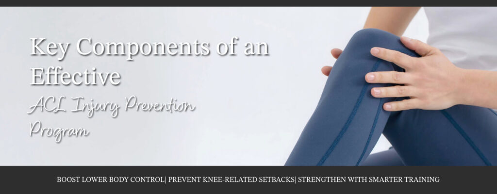 Key Components of an Effective ACL Injury Prevention Program